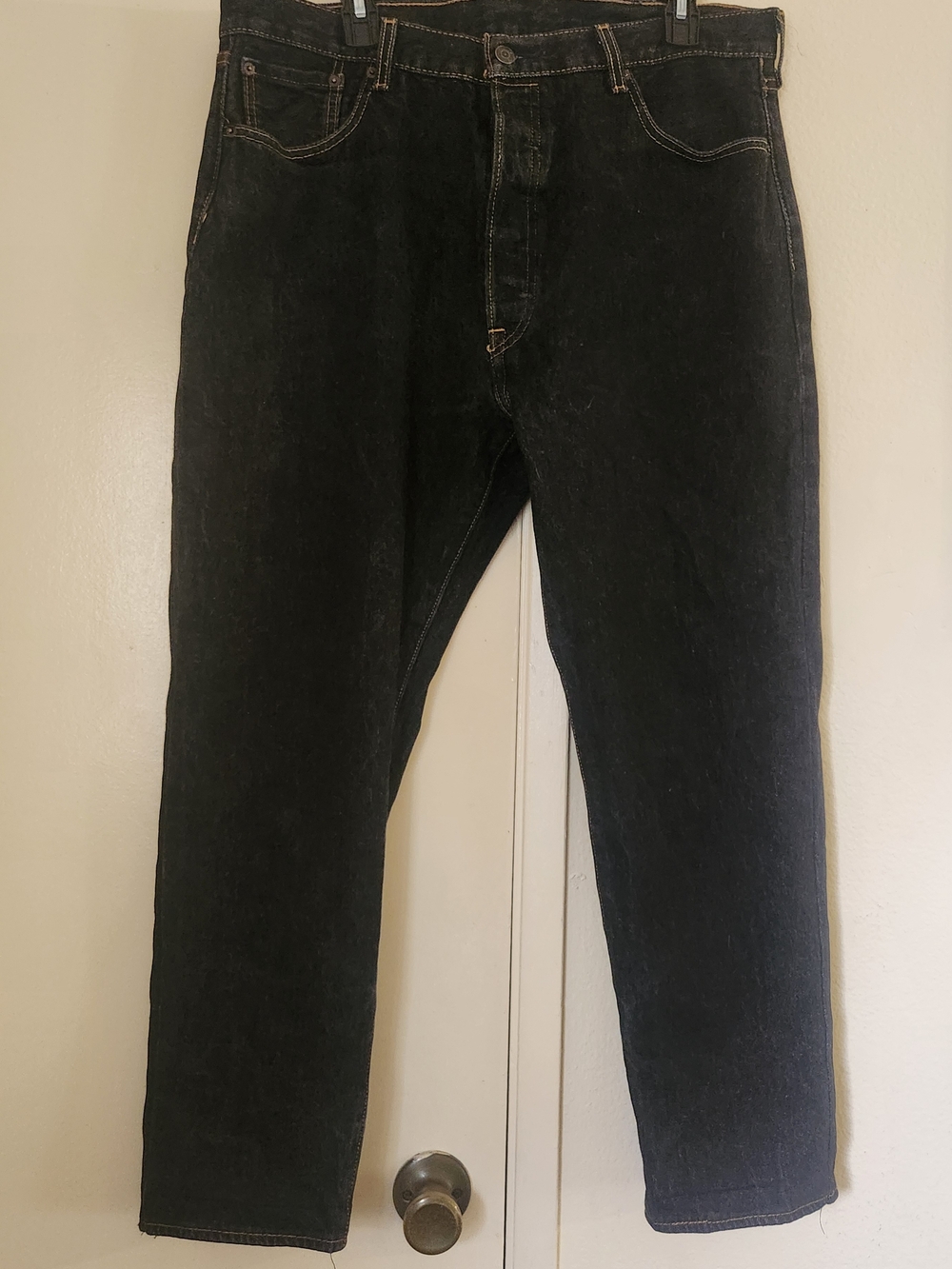 Levi's Straight Fit Men's Dark Blue Denim Jeans